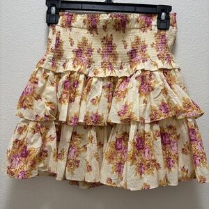 Janie & Jack floral skirt